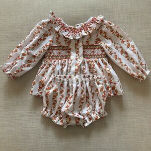 Cecil + Lou Floral Matching Set 12M